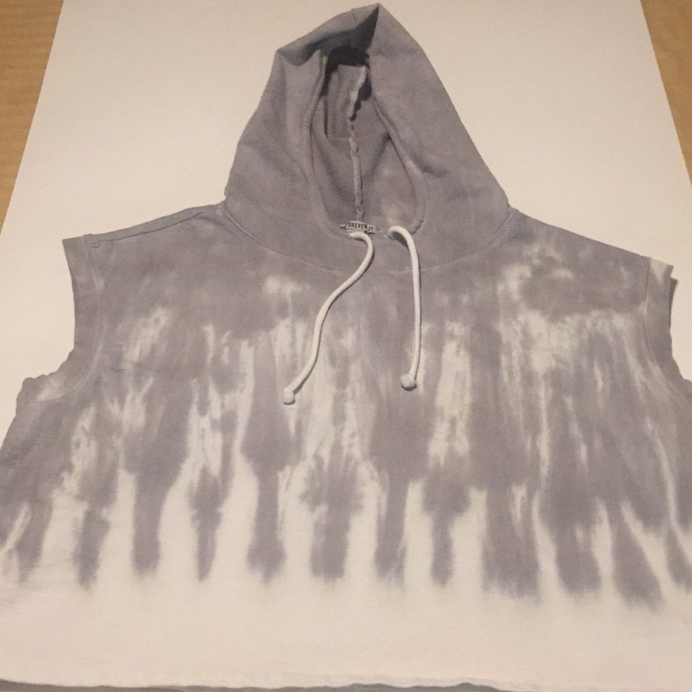 Forever 21 hoodie vest
